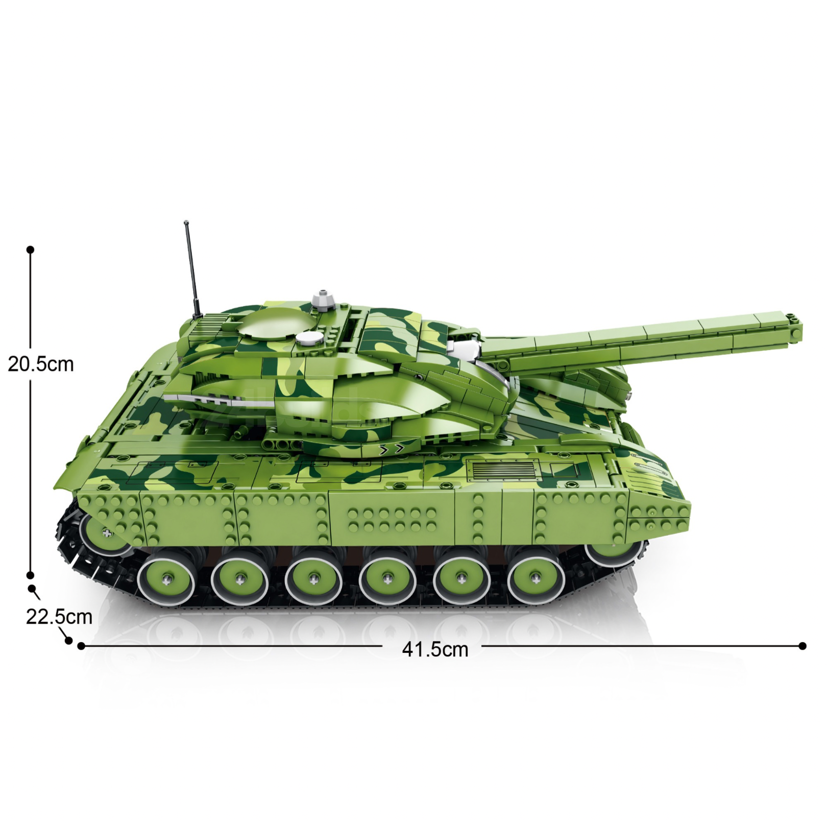 Remote Controlled Goliath VII Tank | 1518pcs