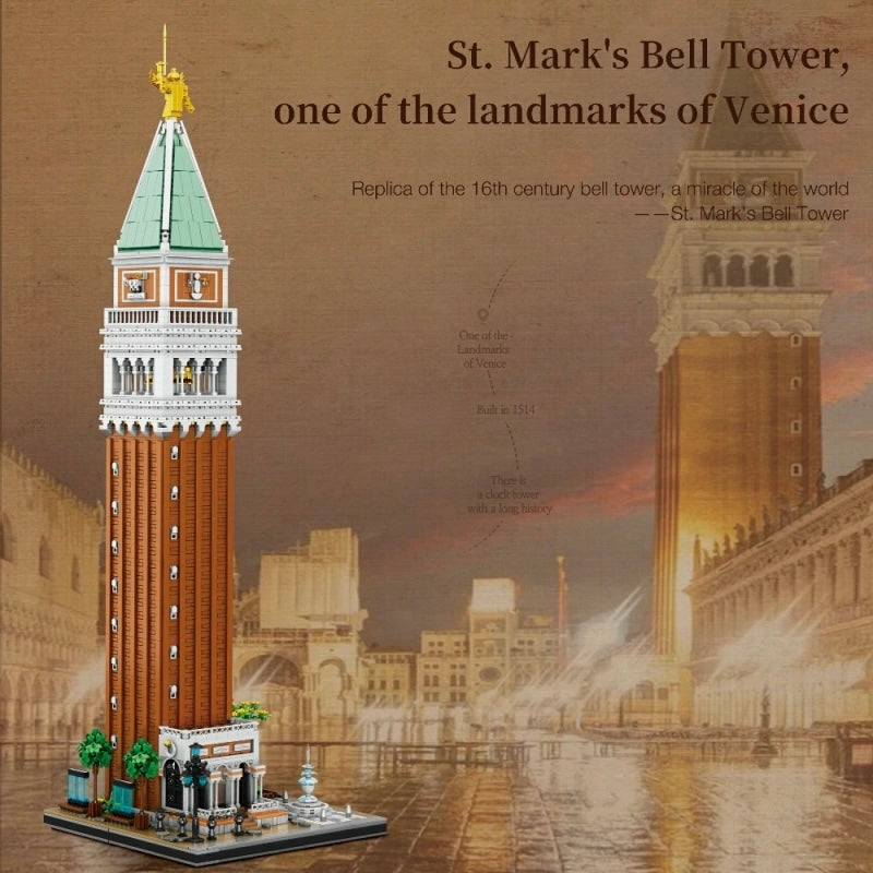 The Ultimate St. Mark's Campanile | 3904pcs