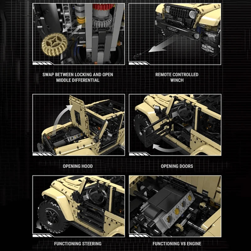 The Ultimate Off Roader | 3620pcs