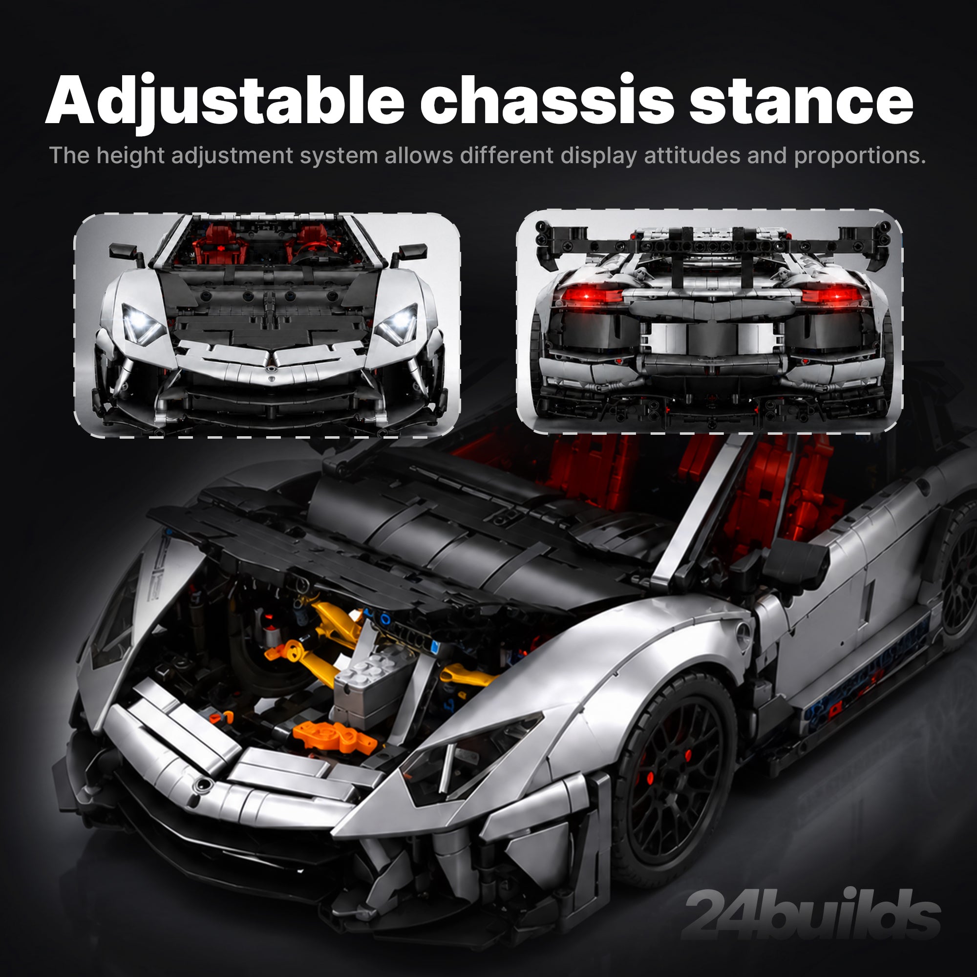 Chrome Bull Widebody Supercar