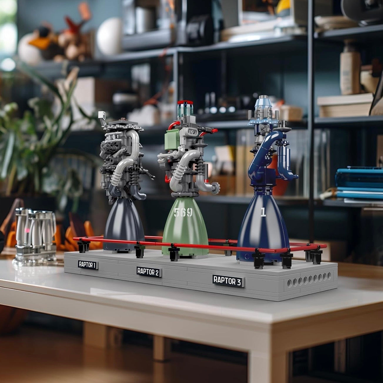 Methalox Rocket Engine Showcase | 496pcs