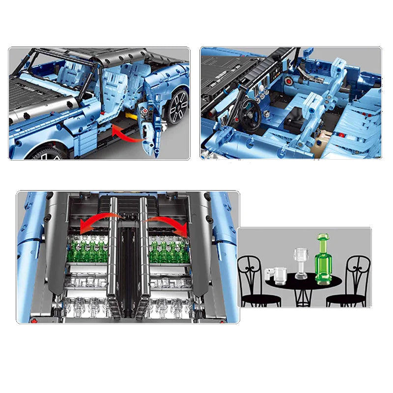 Remote Controlled Boat Tail | 2902pcs