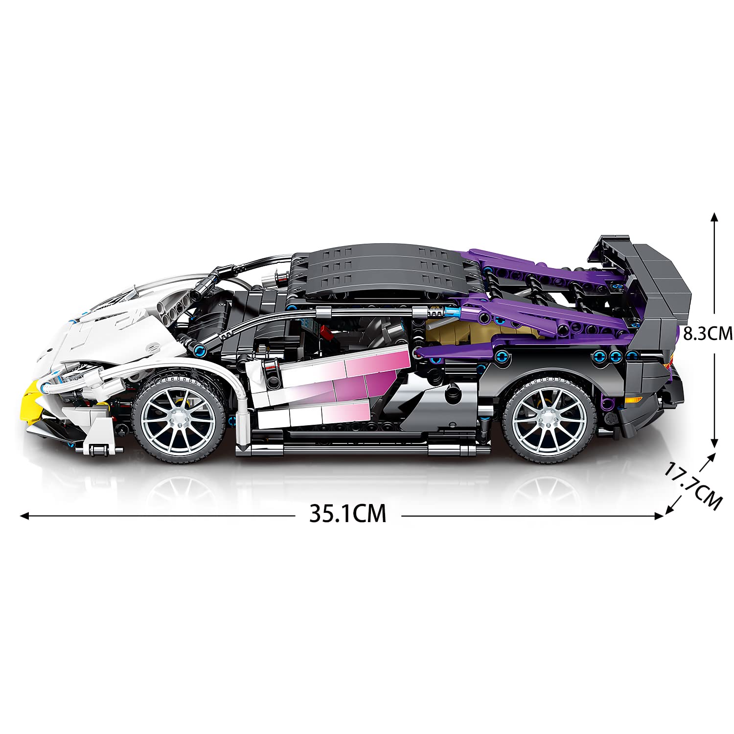 Remote Controlled Italian Bull | 1338pcs