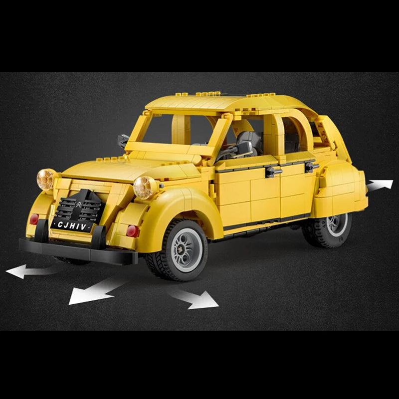 Remote Controlled Citroën 2CV | 1238pcs