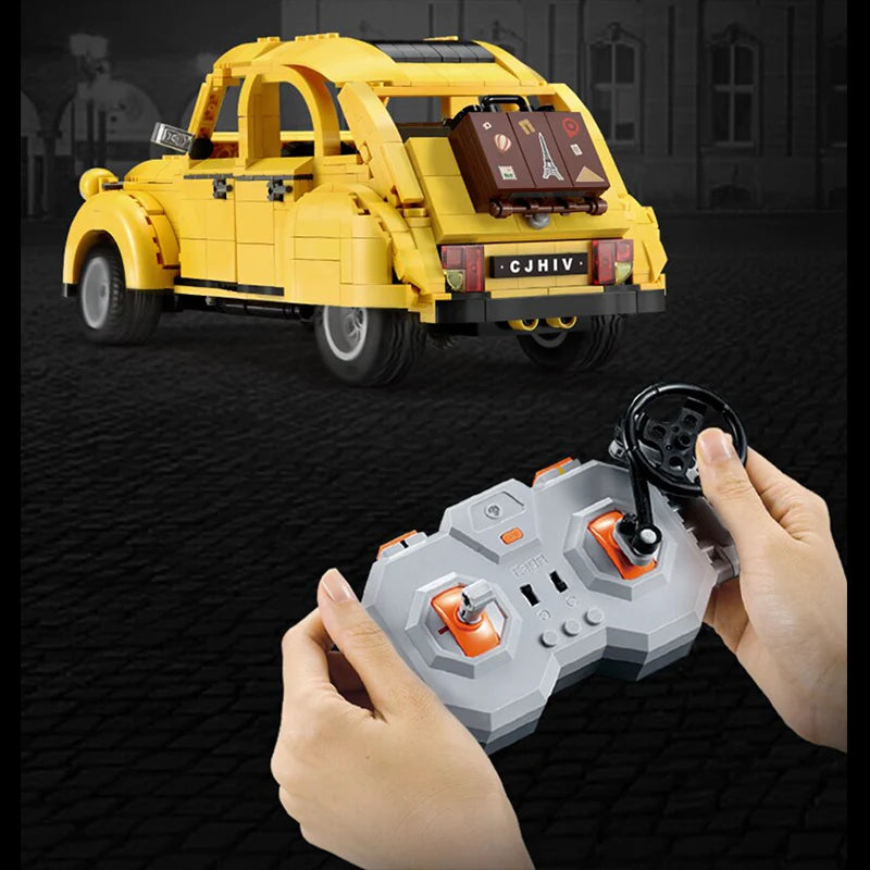 Remote Controlled Citroën 2CV | 1238pcs