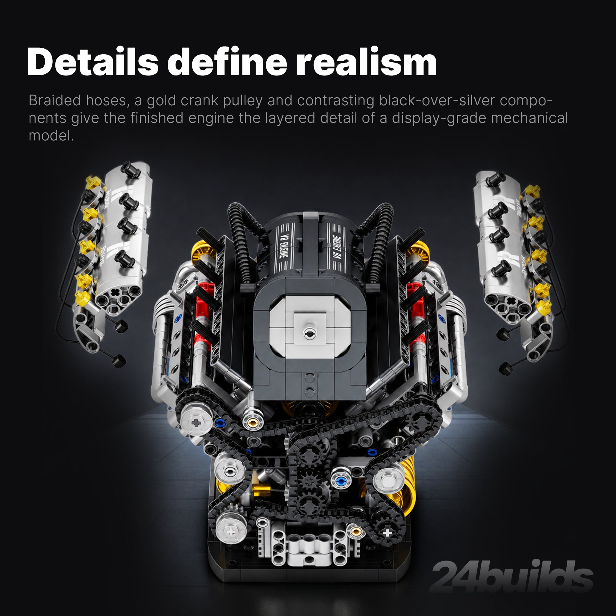 Motorised V6 Street Engine