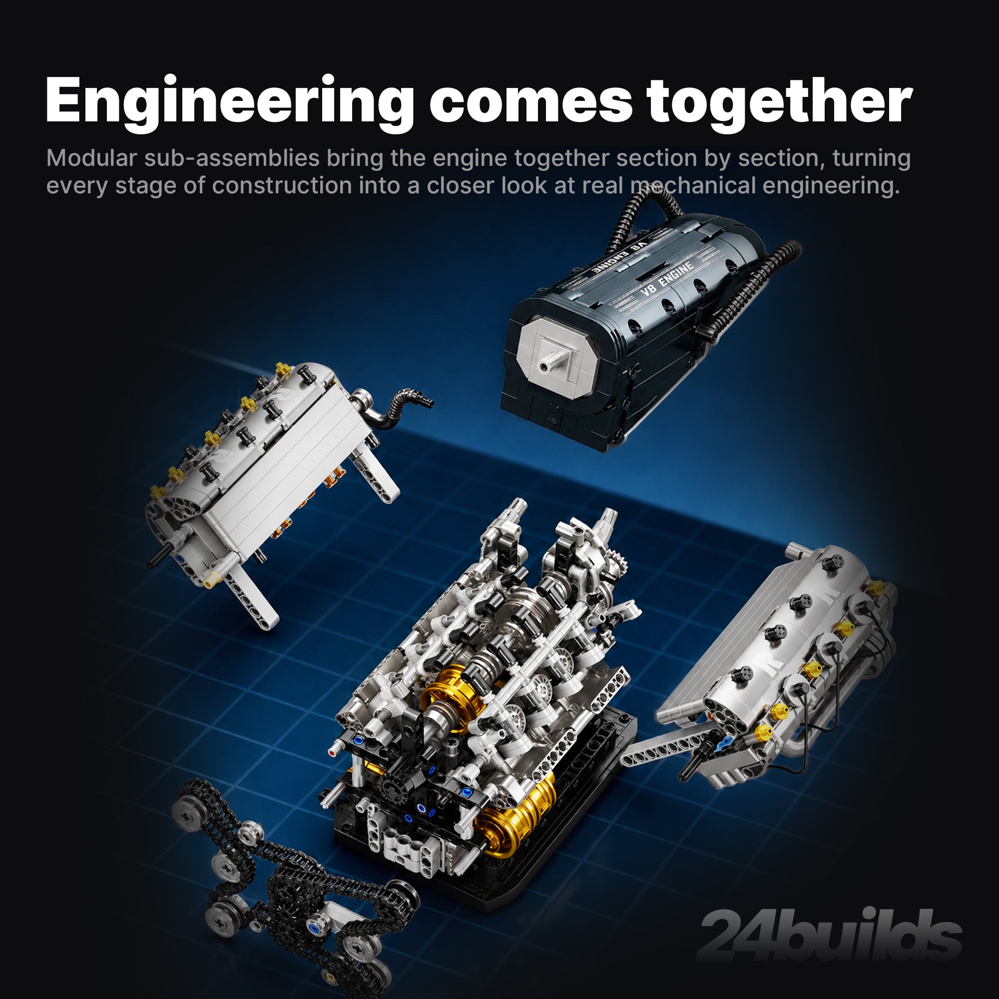 Motorised V6 Street Engine