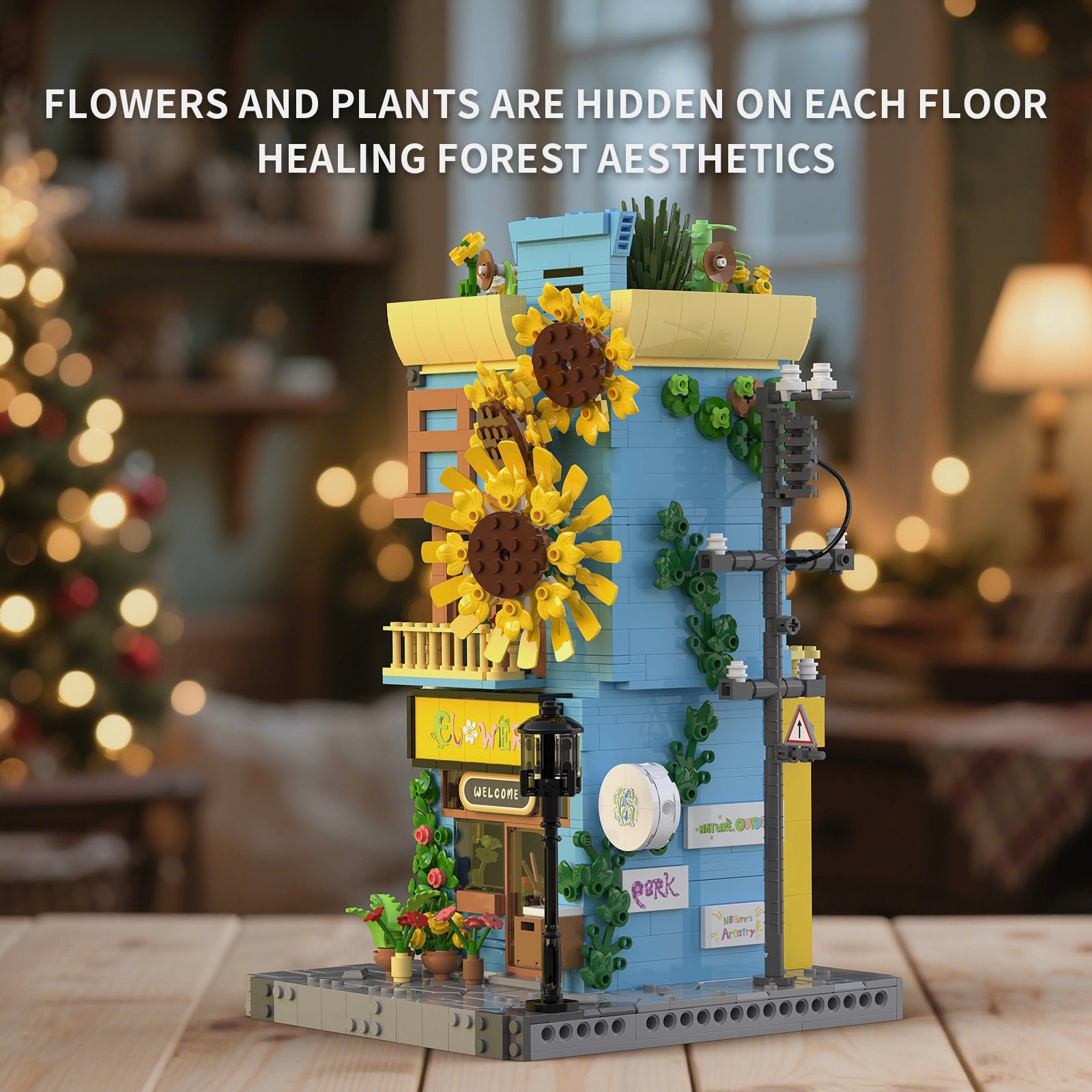 The Sunflower House | 1582pcs