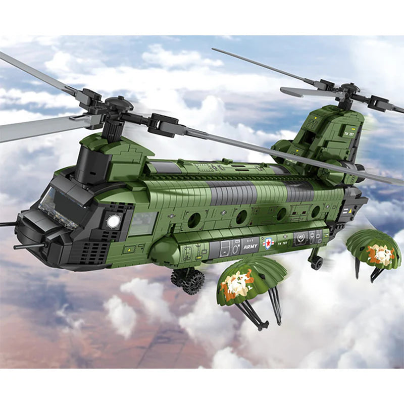 CH-47 Transport Helicopter | 1622pcs