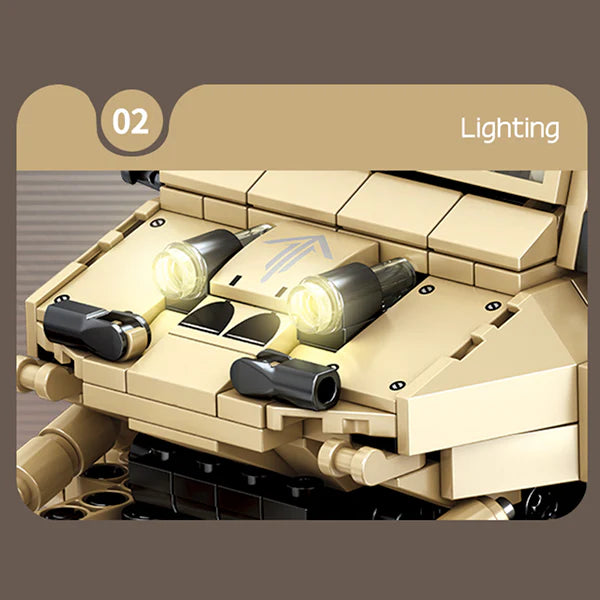 Remote Controlled Combat Buggy | 1182pcs