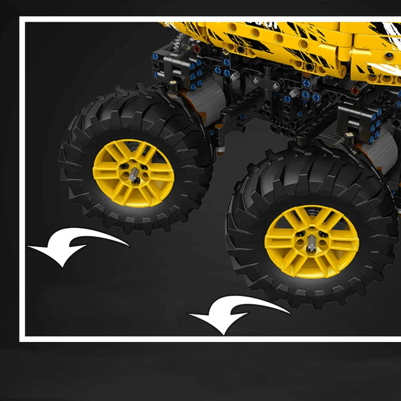 The Ultimate 8 Wheel Drive Off Roader | 1962pcs