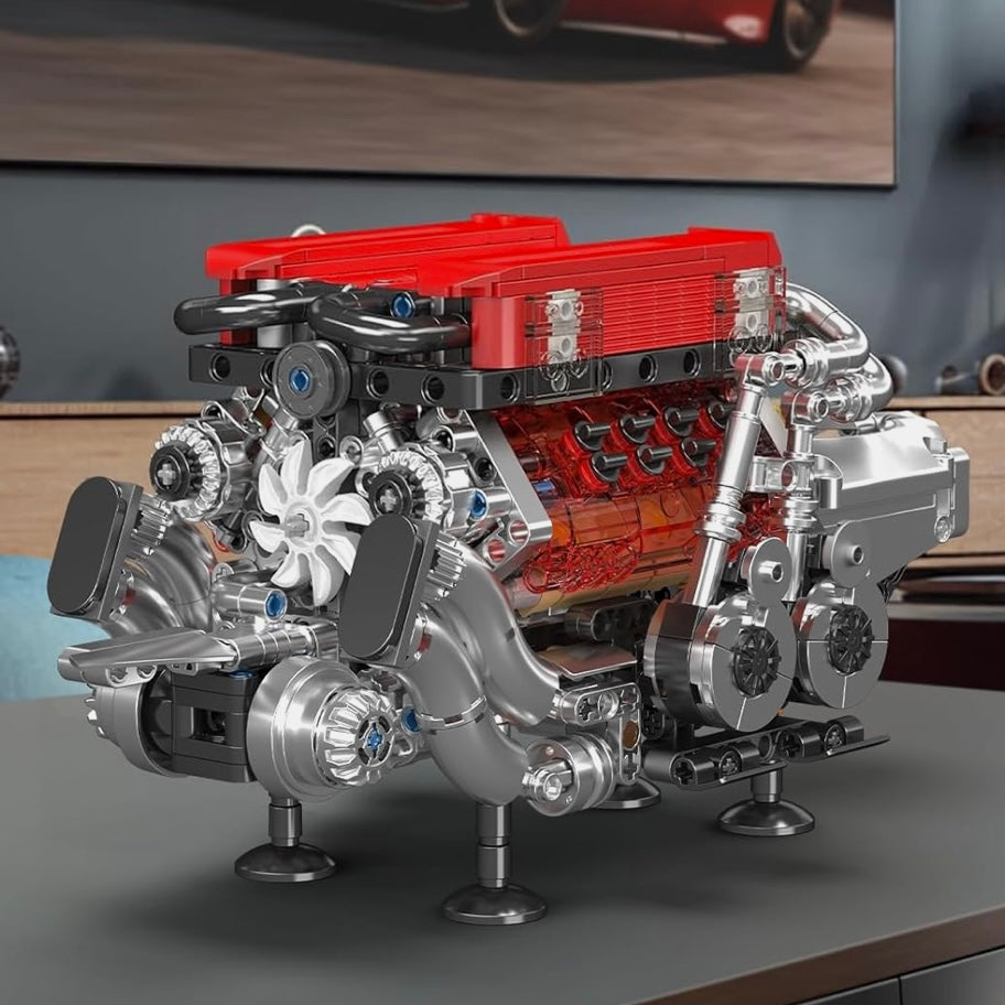 Motorised Red Edition W16 Engine | 958pcs