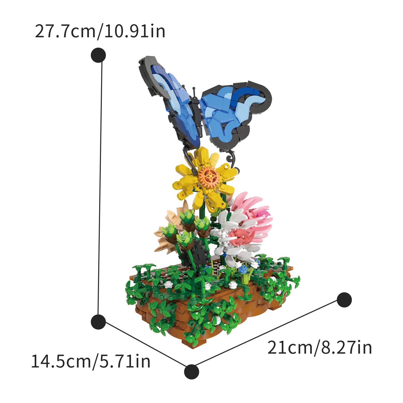 Butterfly Garden | 688pcs