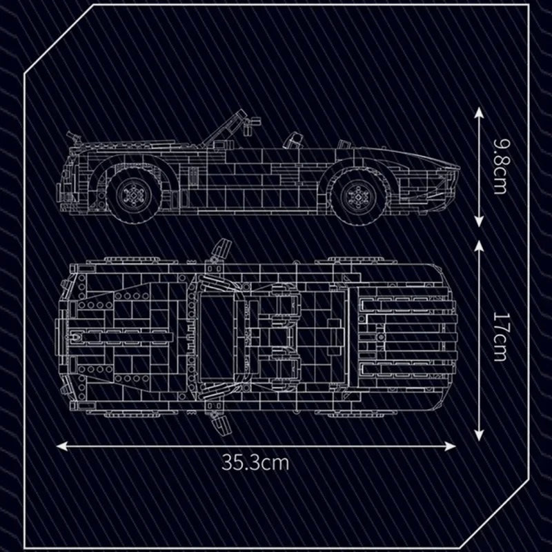 Luxury British Droptop | 1604pcs