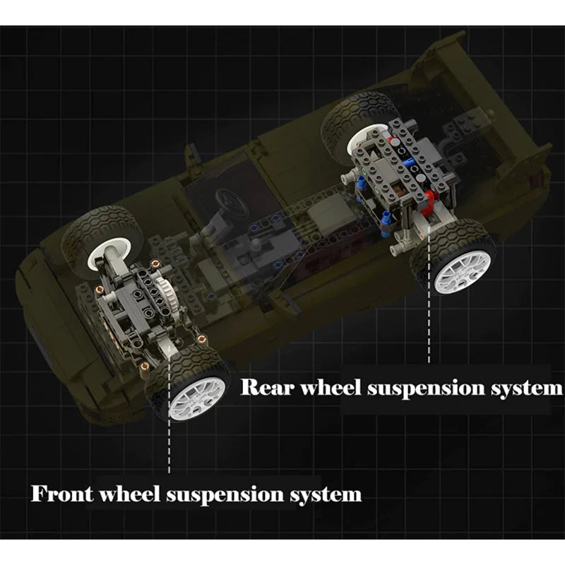 Initial D FD3S RX-7 | 1655pcs