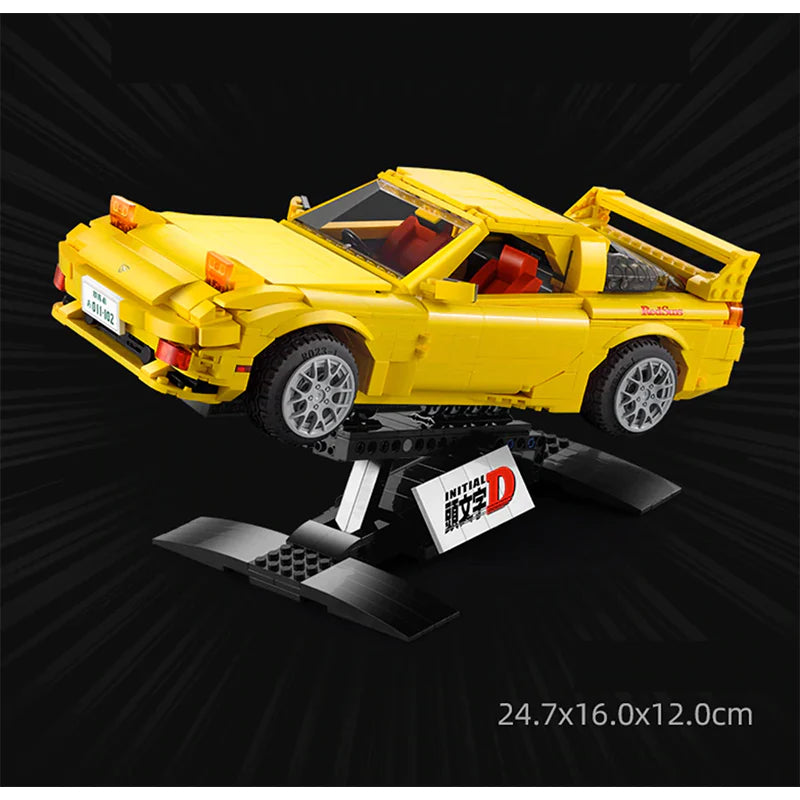 Initial D FD3S RX-7 | 1655pcs