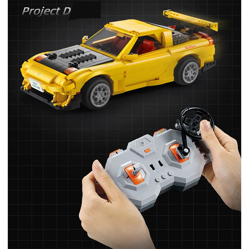 Initial D FD3S RX-7 | 1655pcs