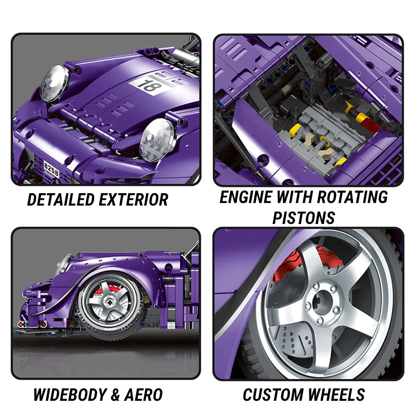 Porsche 993 RWB Rotana | 2086pcs