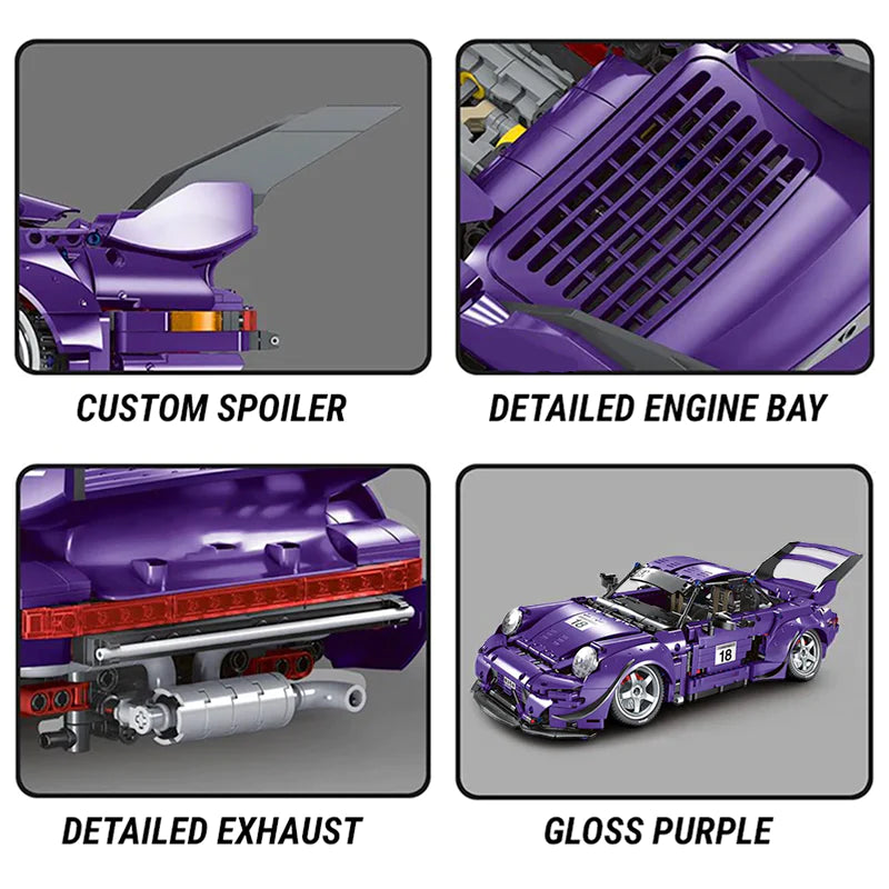 Porsche 993 RWB Rotana | 2086pcs