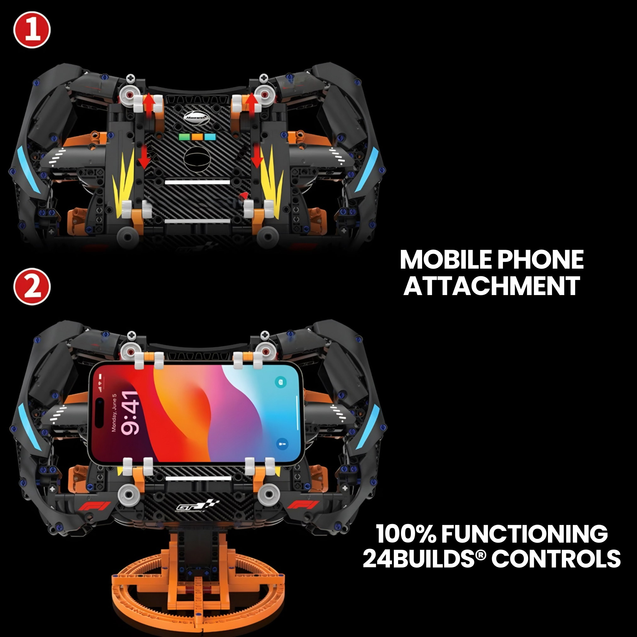 Grand Prix Champion Steering Wheel | 936pcs