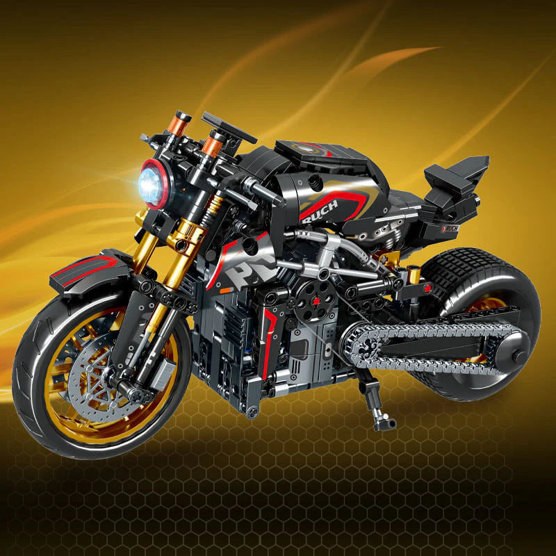 Devil Carbon Sports Bike | 771pcs