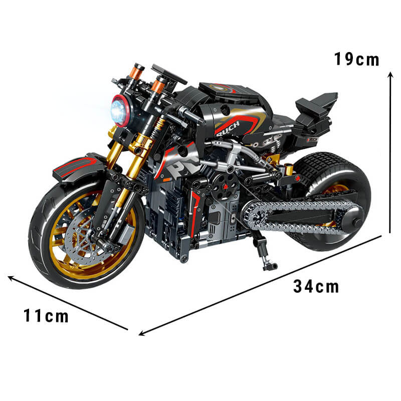Devil Carbon Sports Bike | 771pcs