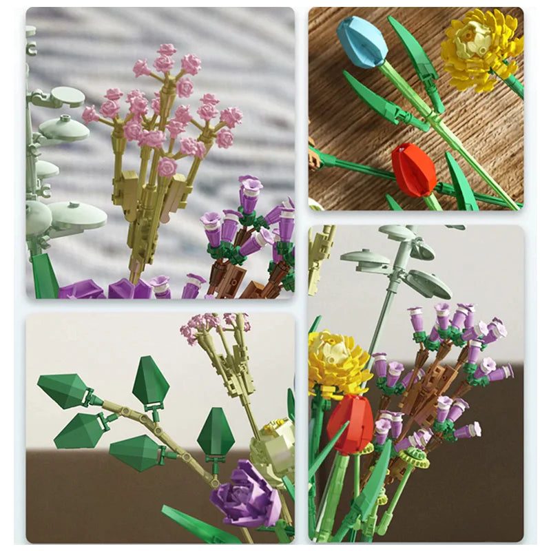 Flower Bouquet | 999pcs