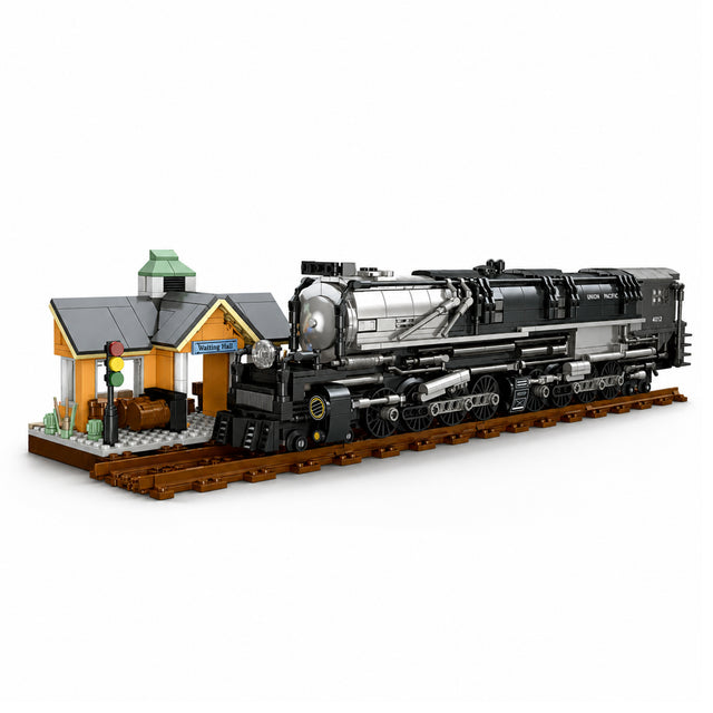 American Articulated Steam Locomotive Diorama