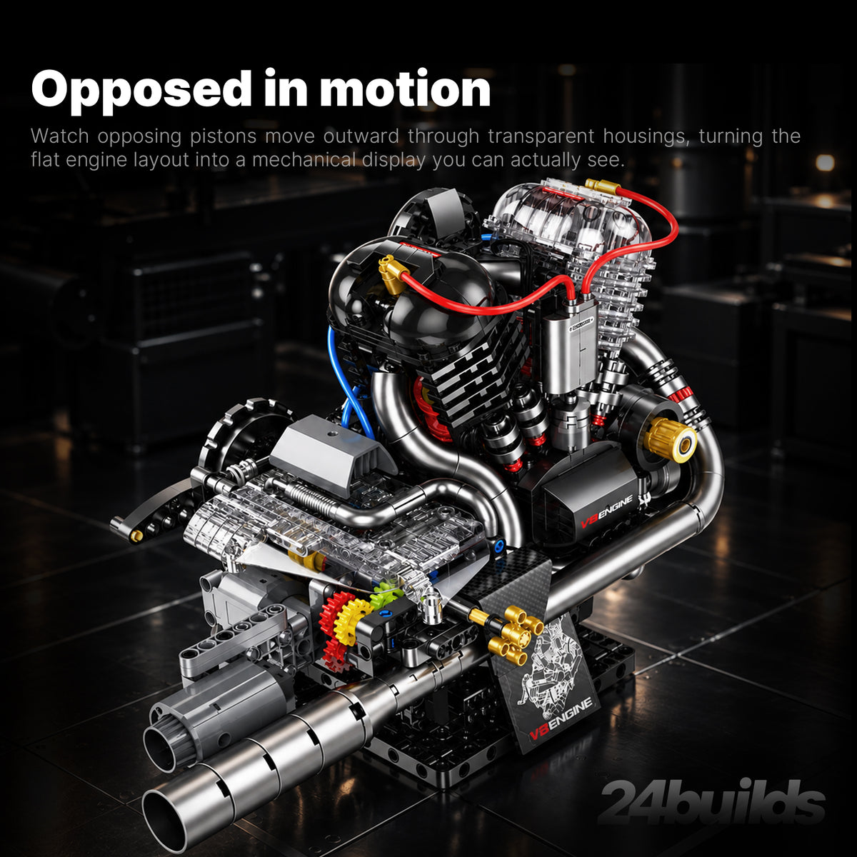 Motorised Boxer Vapor Engine