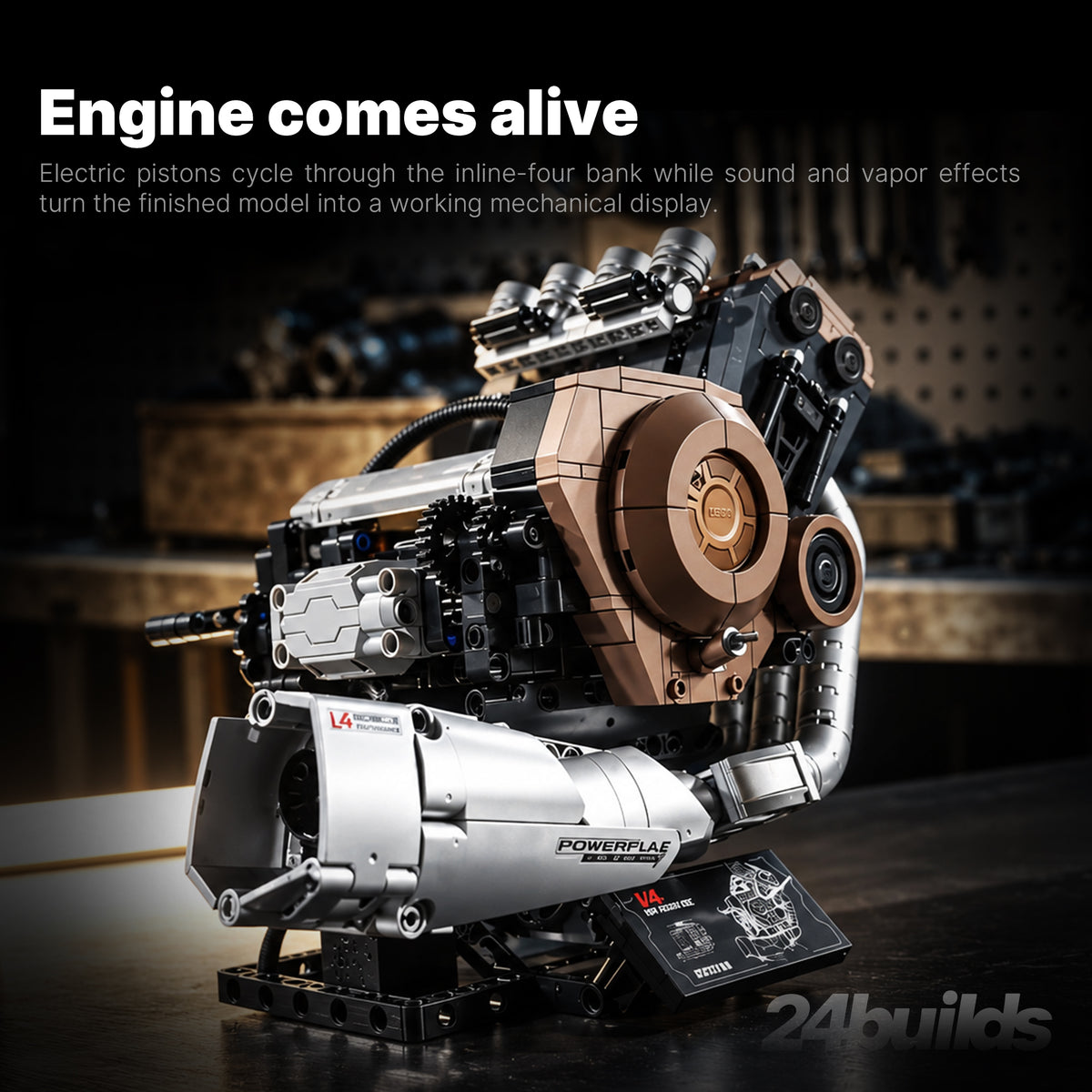 Motorised L4 Vapor Engine