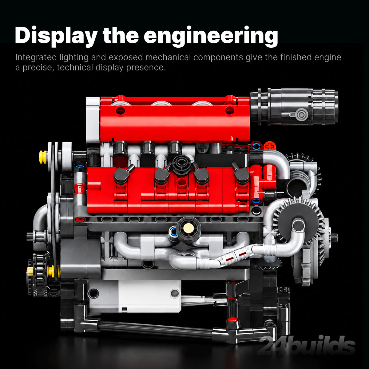 Motorised V8 Engine