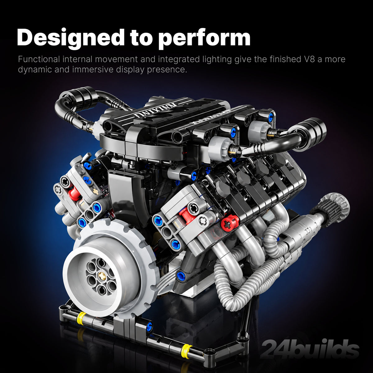 Motorised V8 Engine