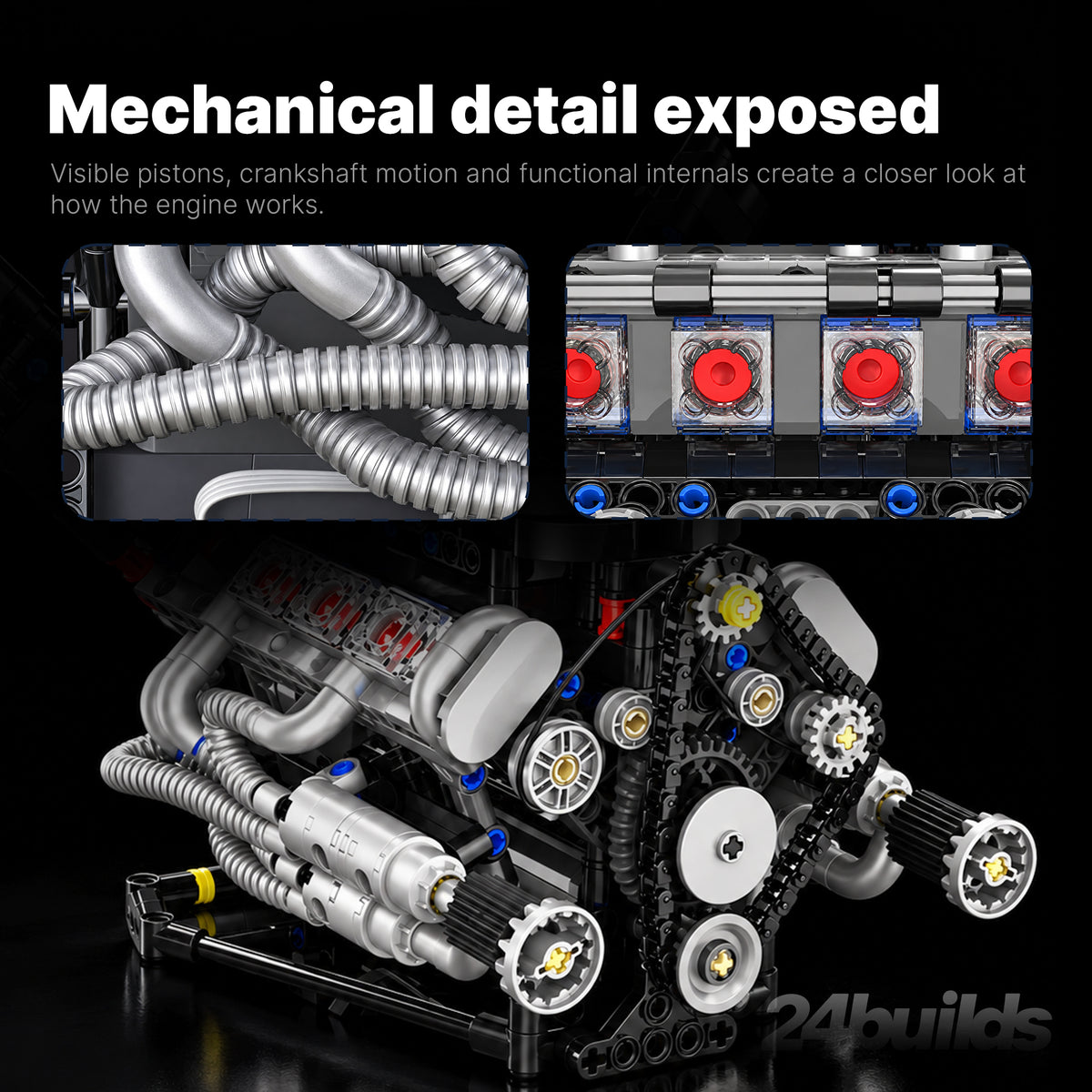 Motorised V8 Engine