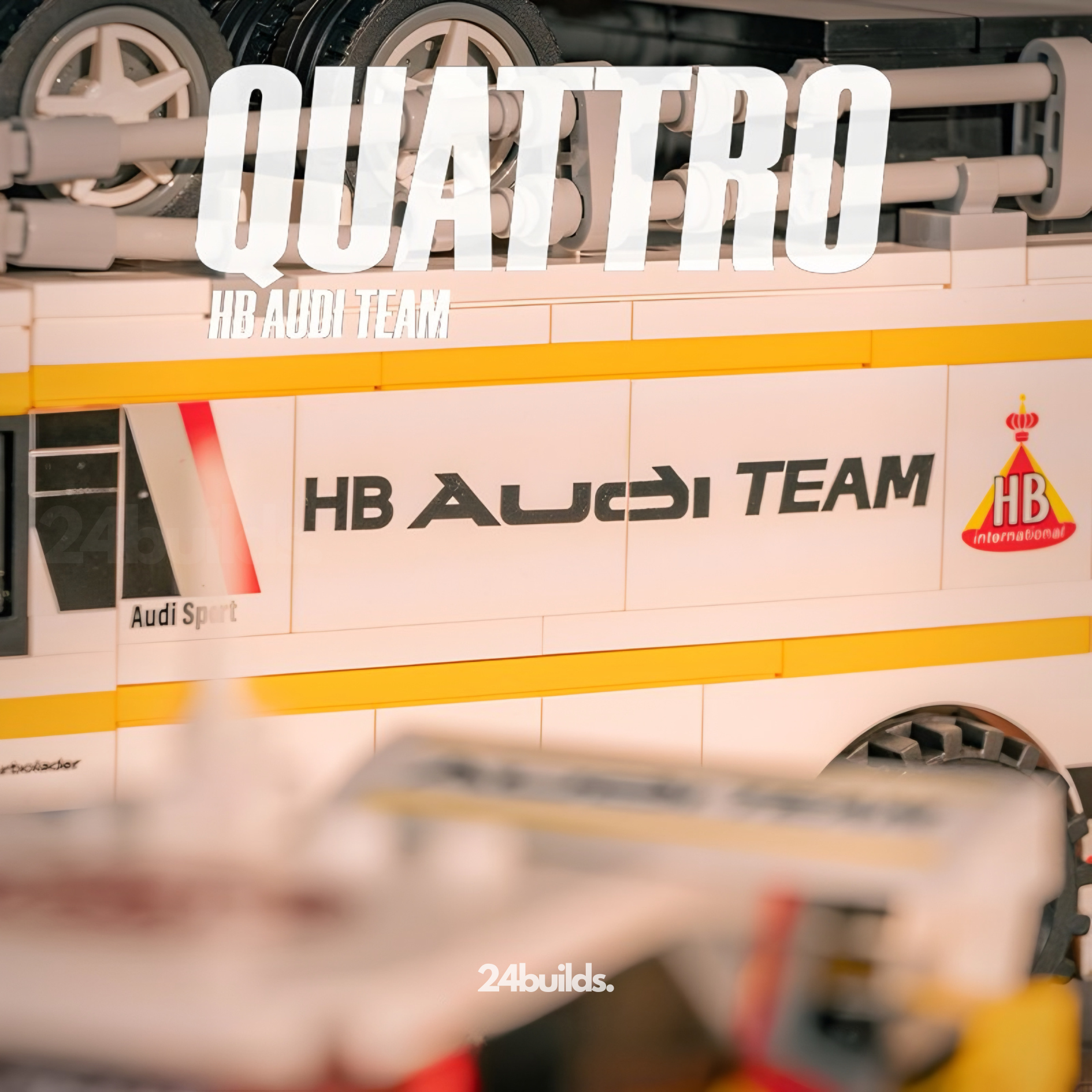 HB AUDI WRC TEAM BUNDLE | 1362PCS