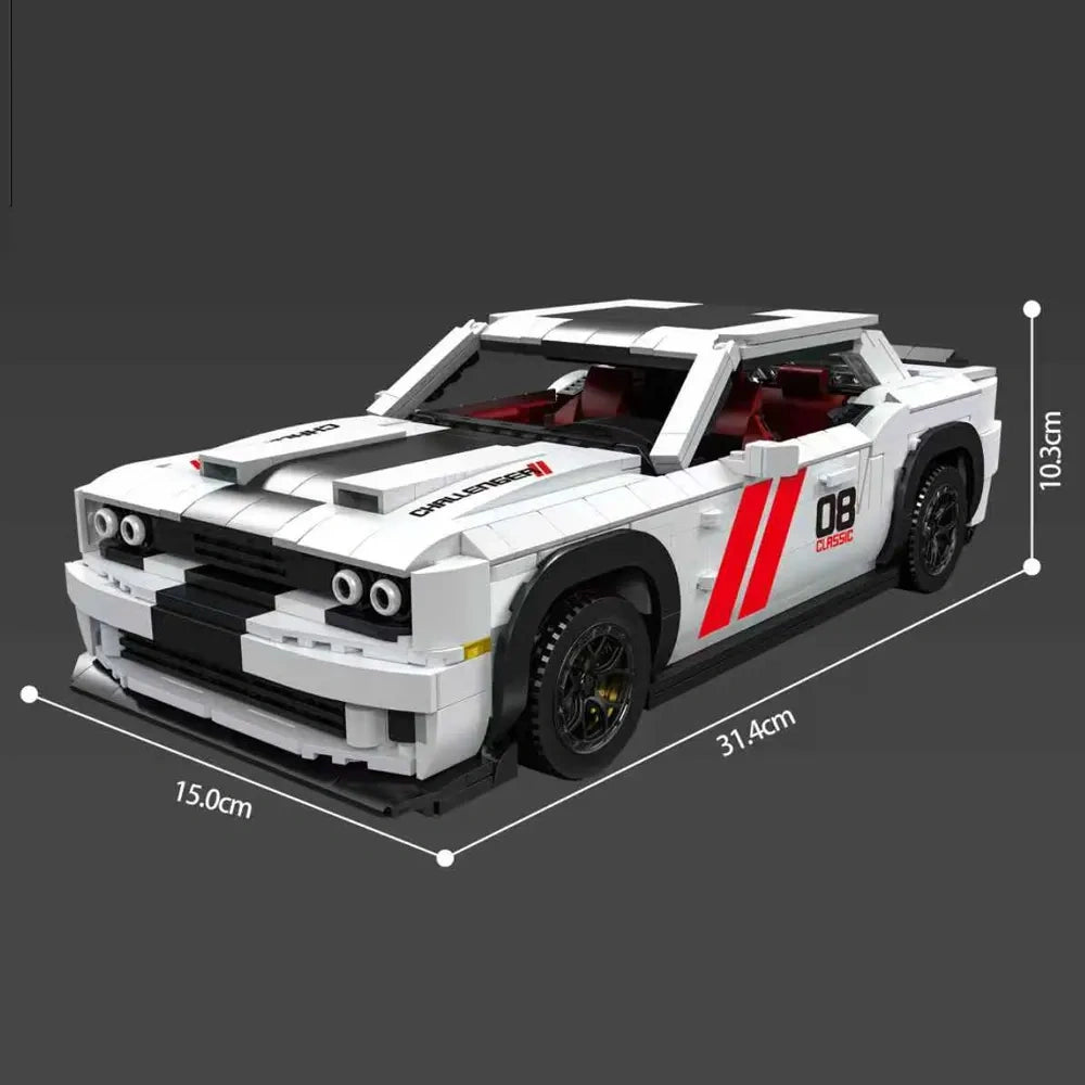 Supercharged American Muscle Car