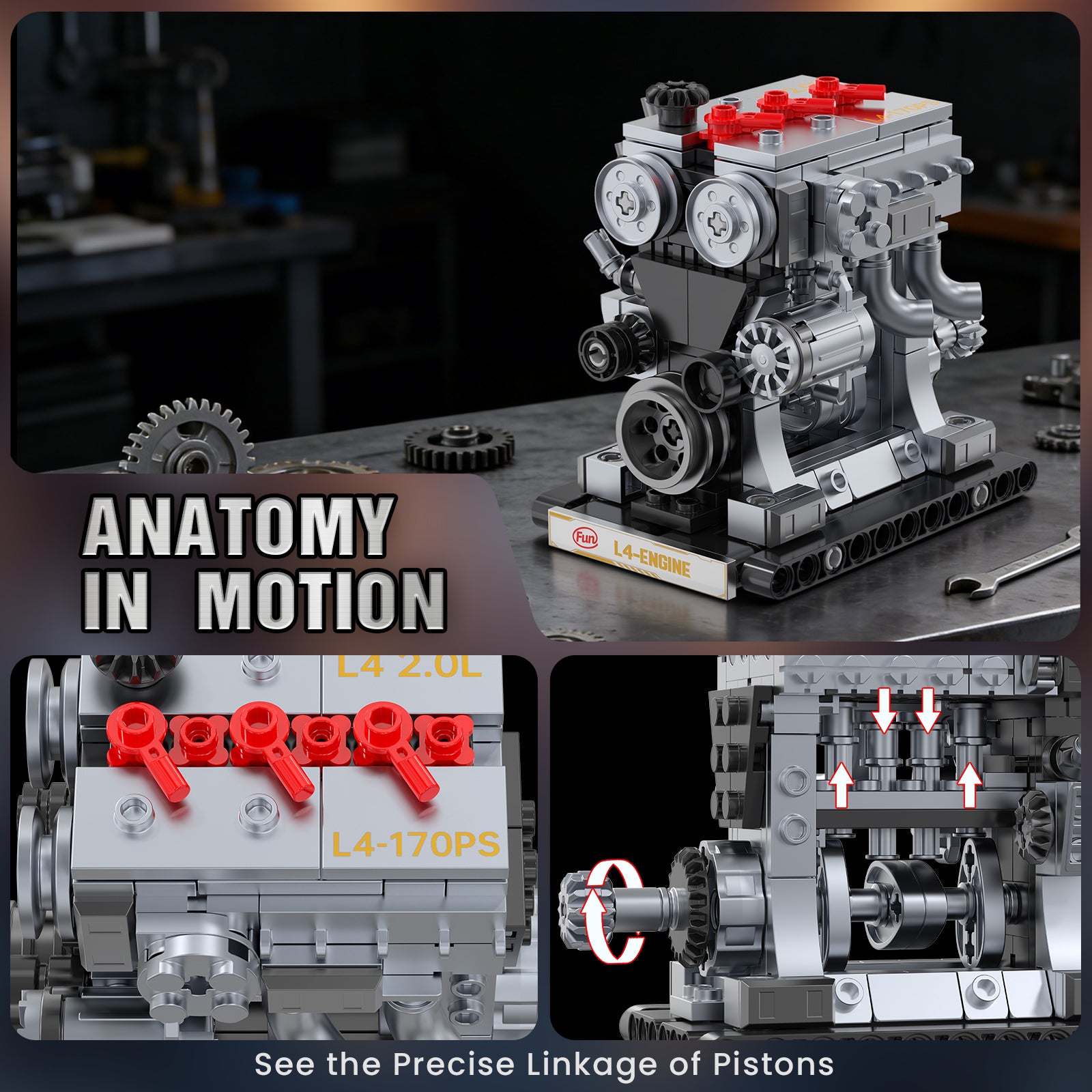 Motorised Street Engine Trio