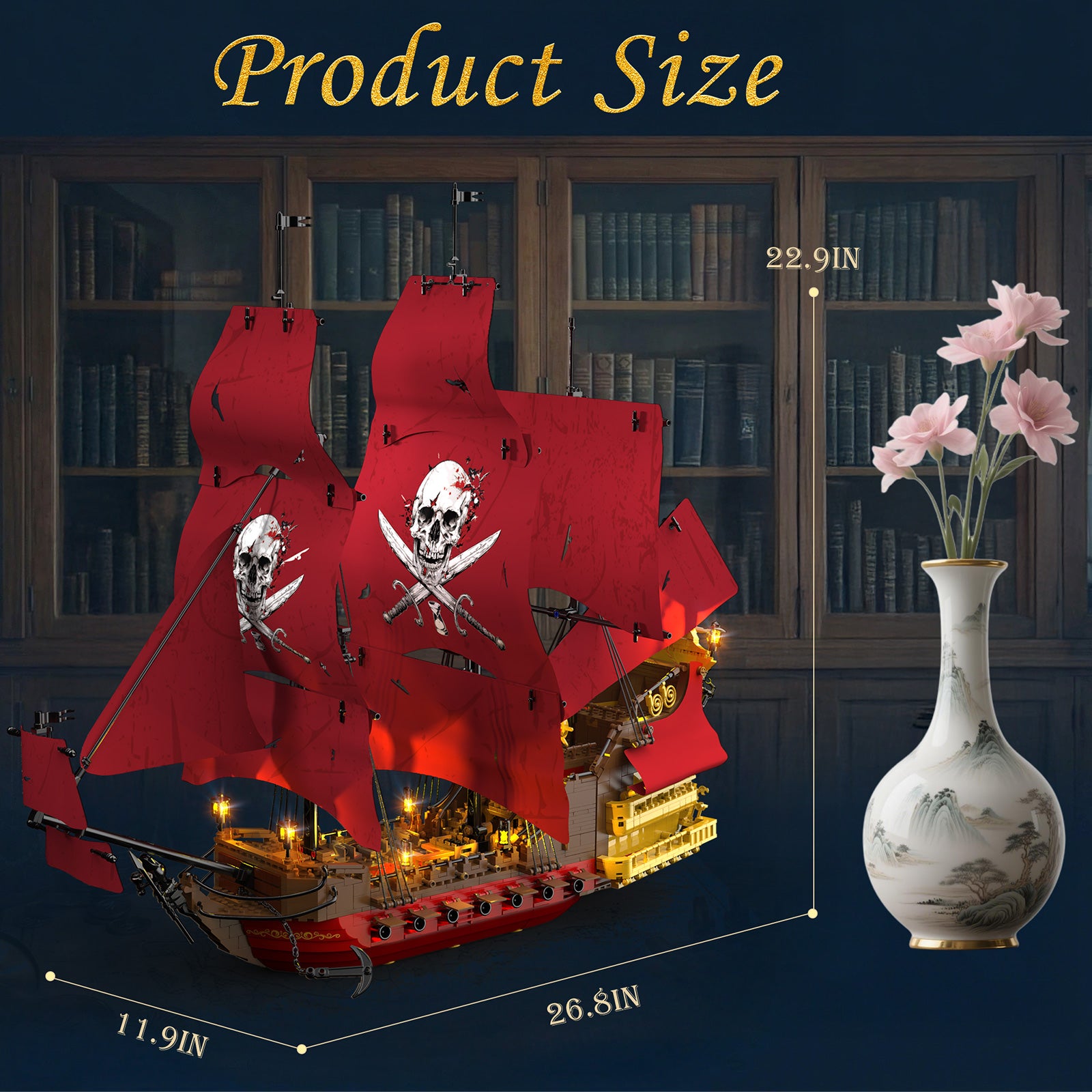 Queen Anne's Revenge Pirate Ship