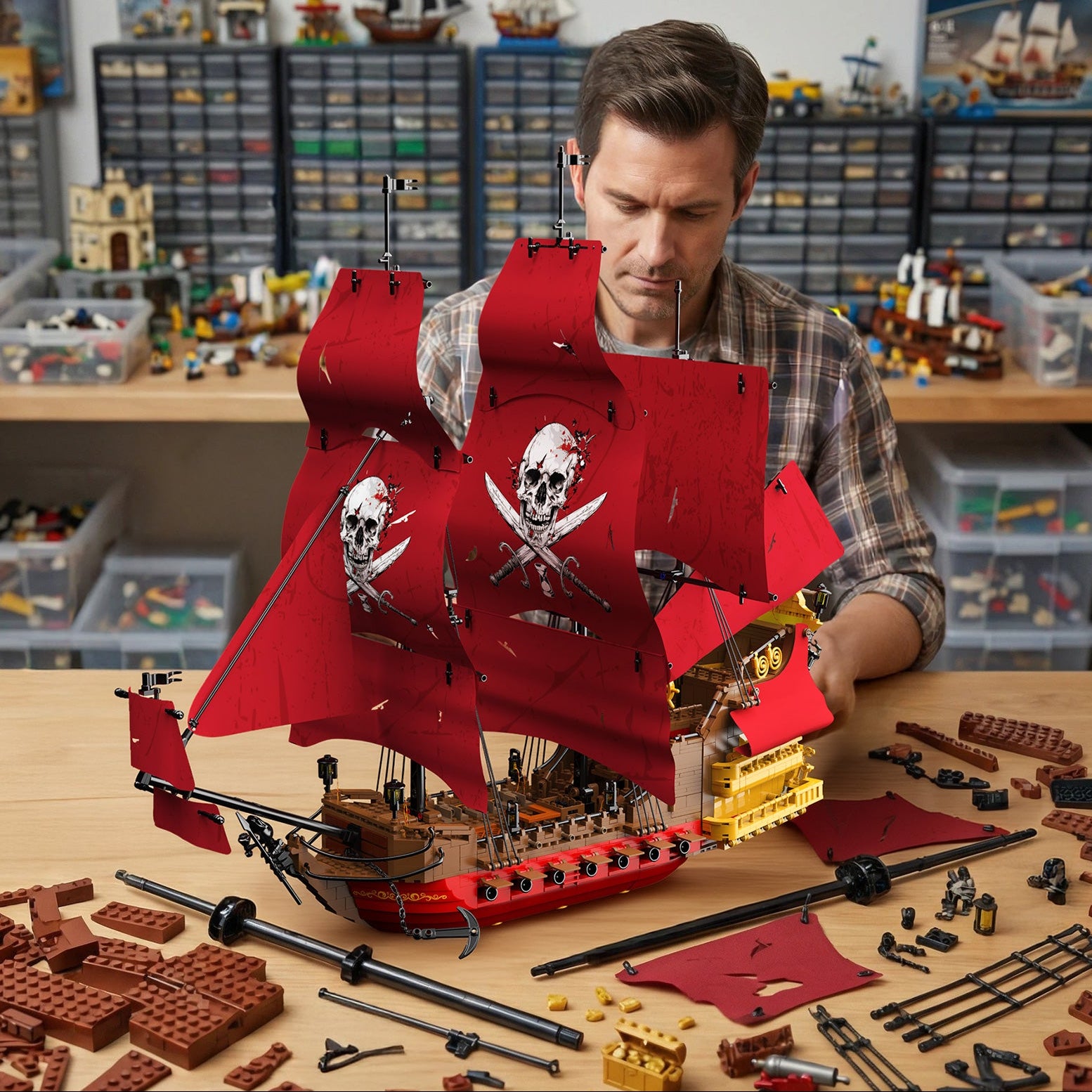 Queen Anne's Revenge Pirate Ship