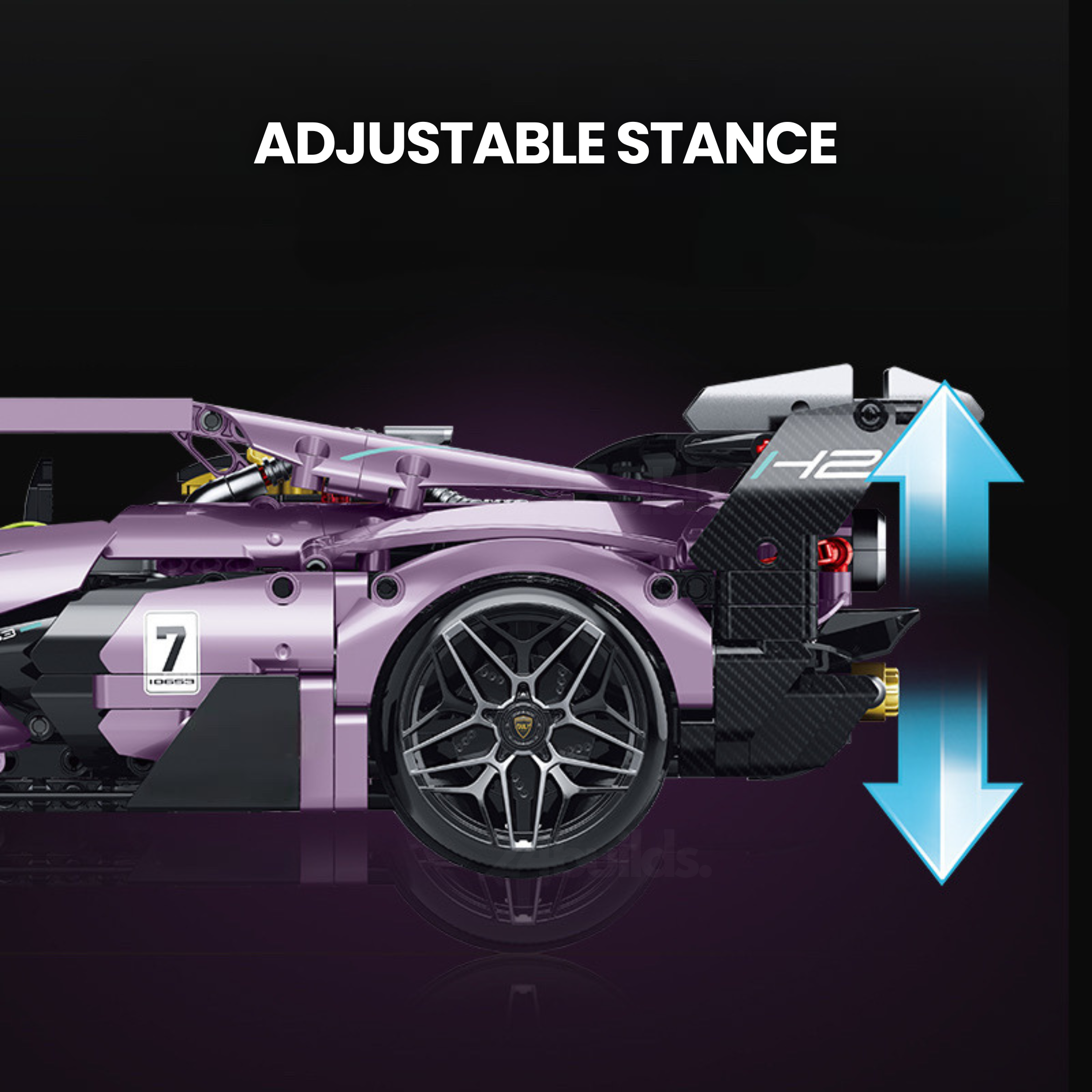 Italian Hybrid Supercar | 2074pcs