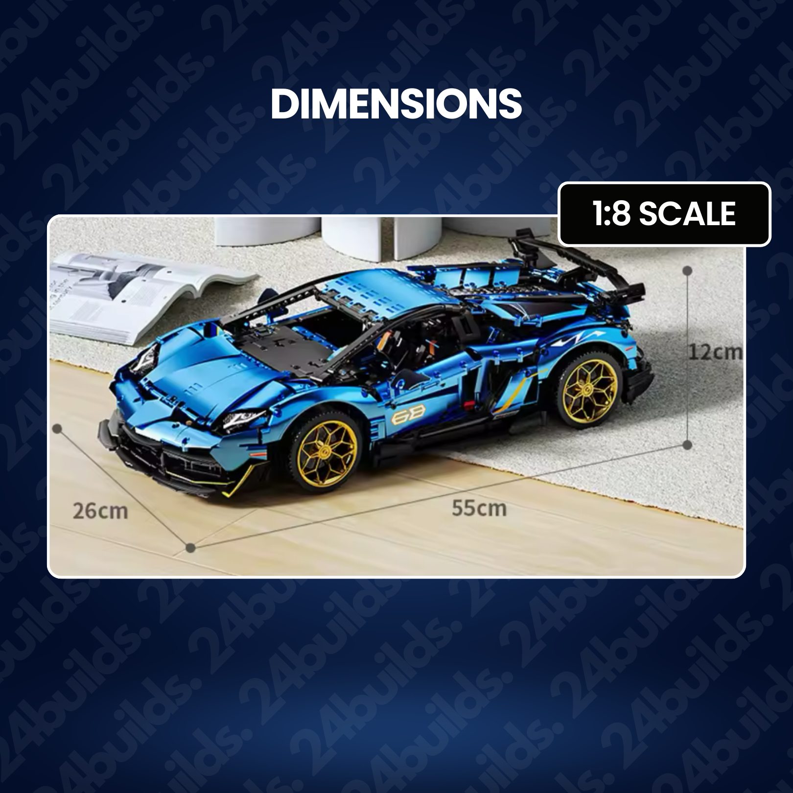 The Ultimate Aventador SVJ | 3812pcs