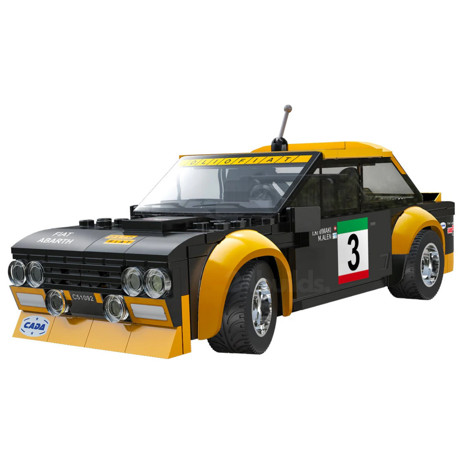 Remote Controlled Fiat Abarth 131 | 218pcs