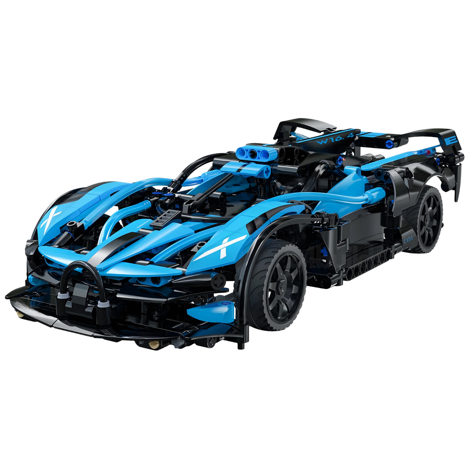 Remote Controlled W16 Track Hypercar | 1382pcs
