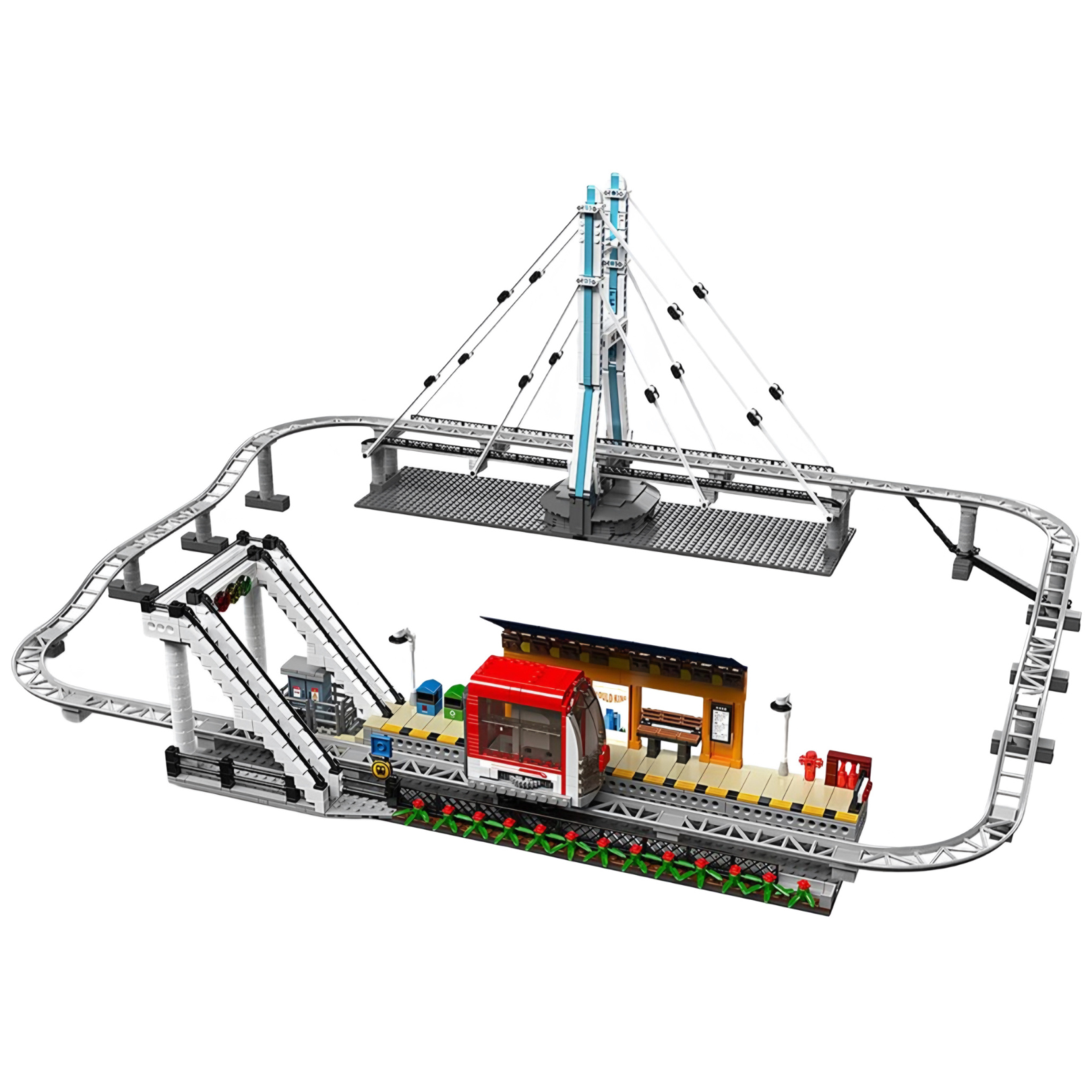 Motorised Monorail | 1488pcs