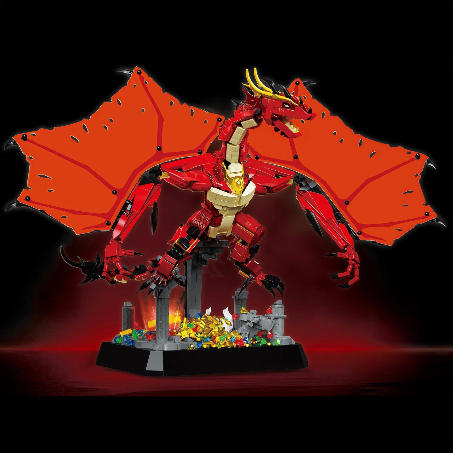 Inferno Dragon | 1738pcs