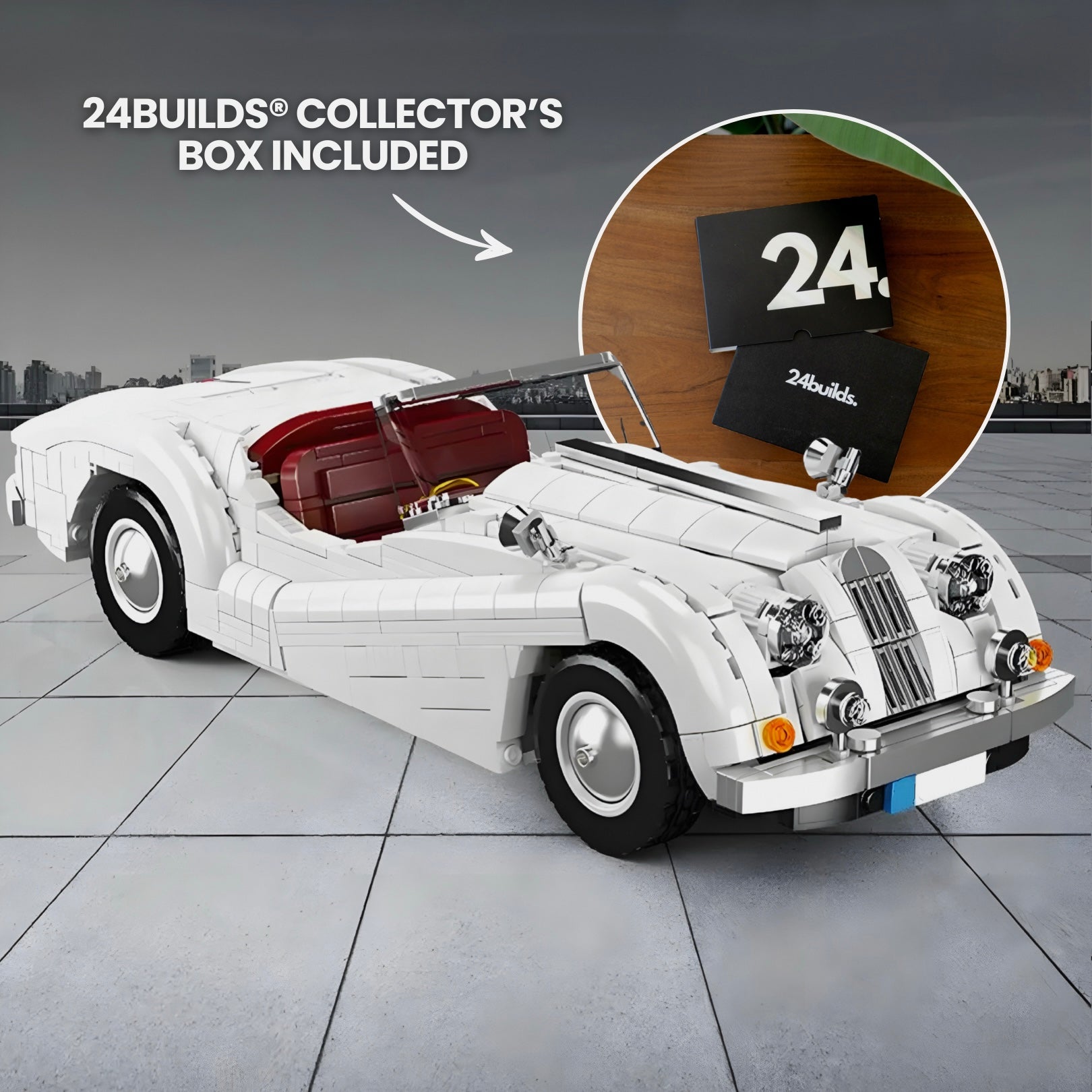 50s British Roadster | 1302pcs