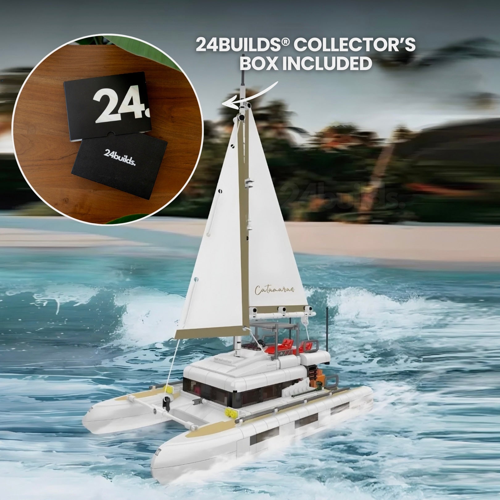 Luxury Catamaran | 890pcs