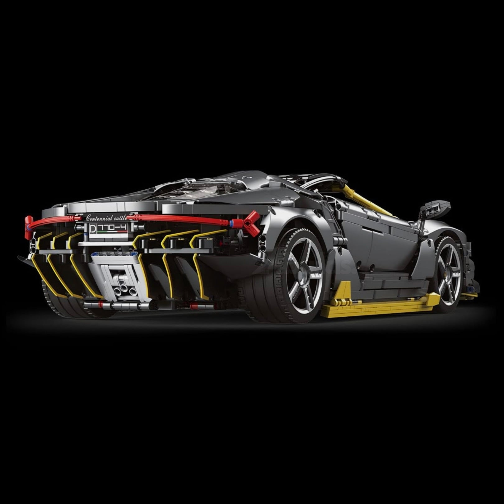 Black Edition Italian V12 Supercar | 3844pcs