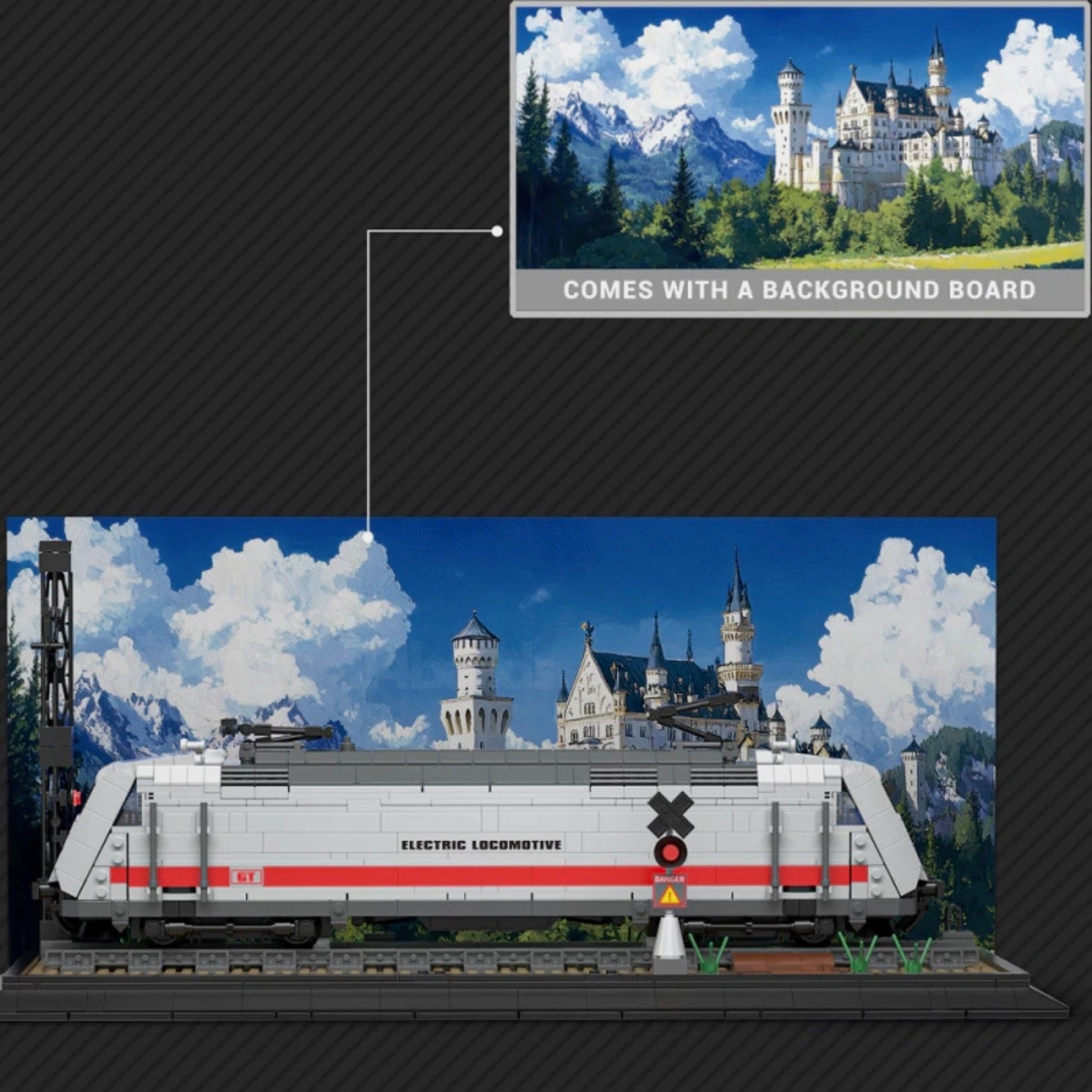 German Express Locomotive BR101 | 1928pcs