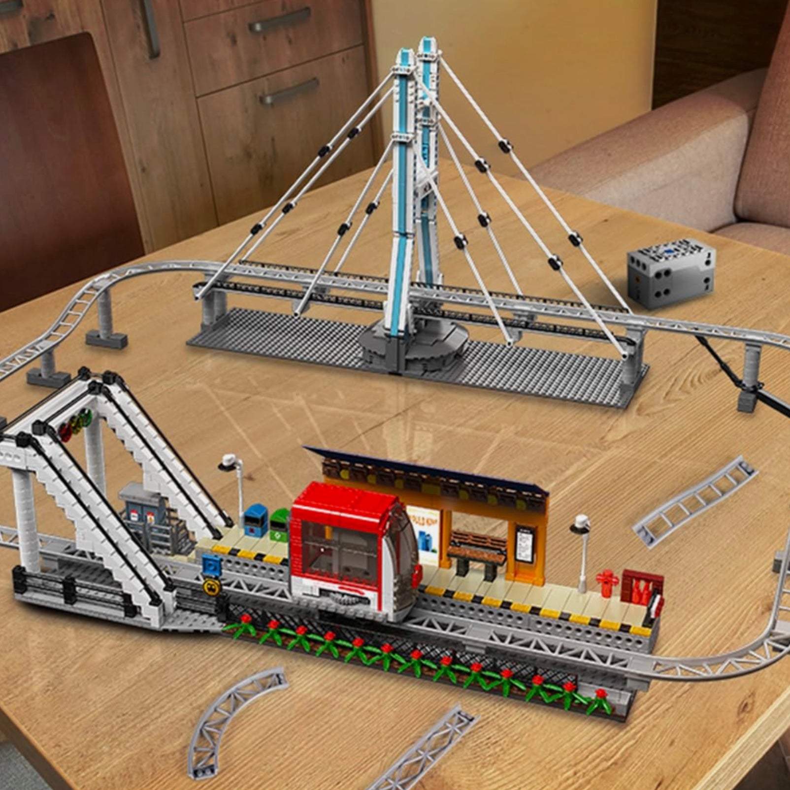 Motorised Monorail | 1488pcs