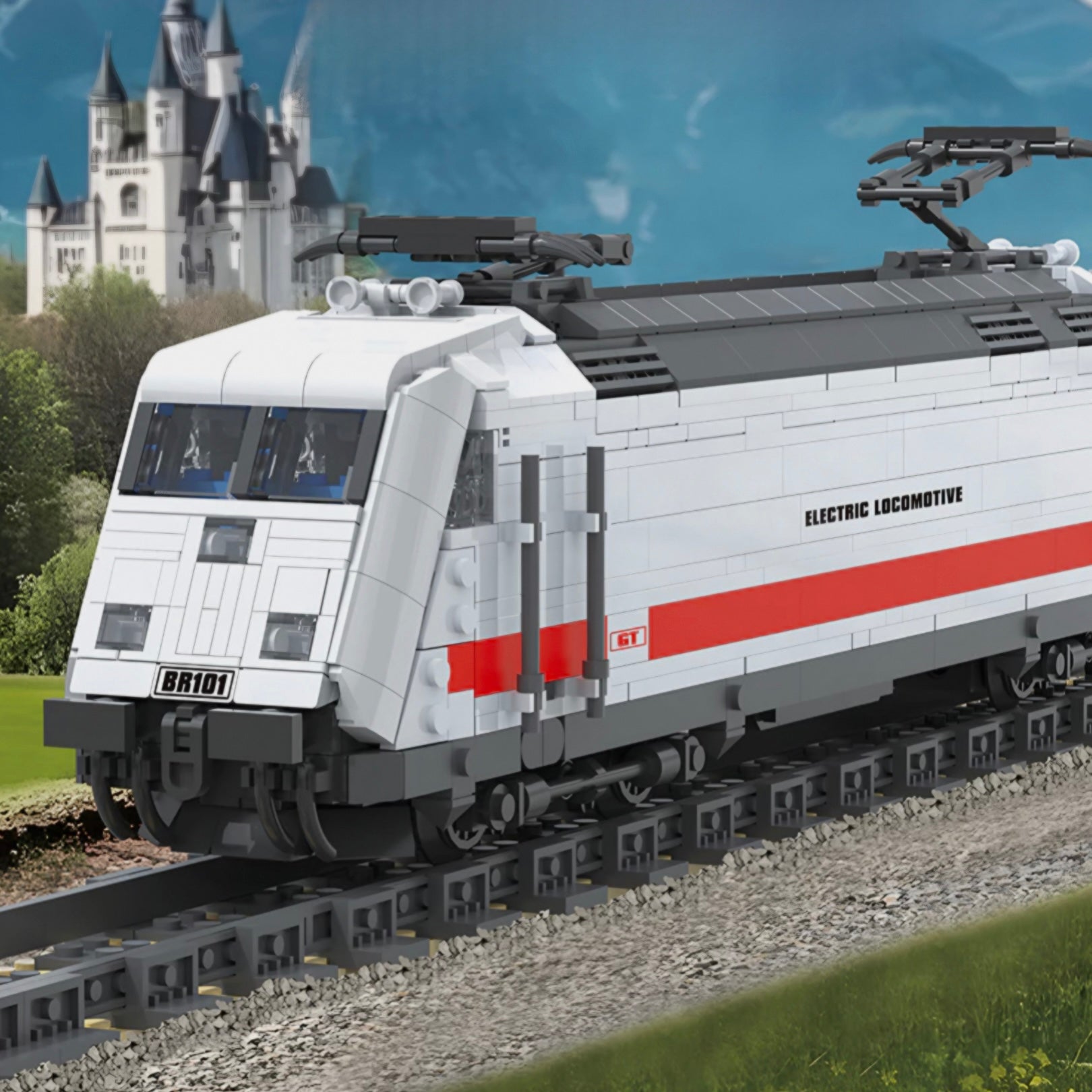 German Express Locomotive BR101 | 1928pcs